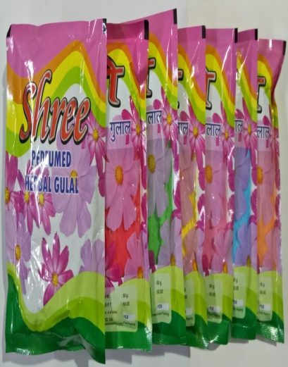 Shree Herbal Gulal Pouch (80g)